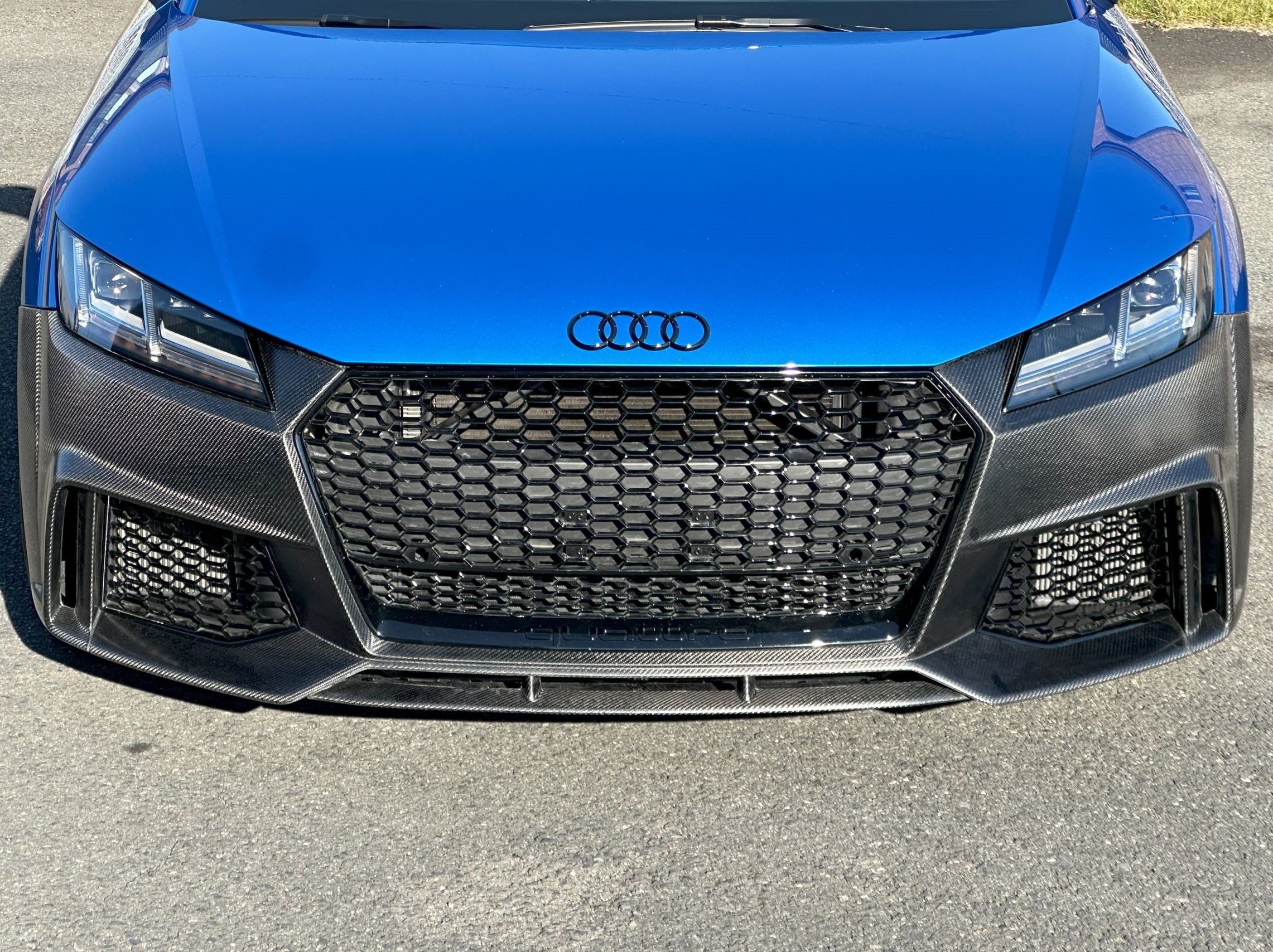 Dry-carbon F Bumper Audi TTRS 8S PreFL