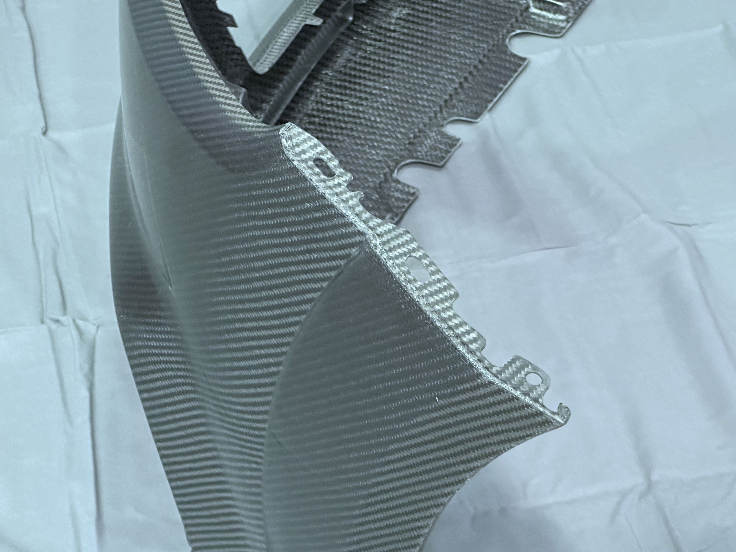 Dry-carbon F Bumper Audi TTRS 8S PreFL