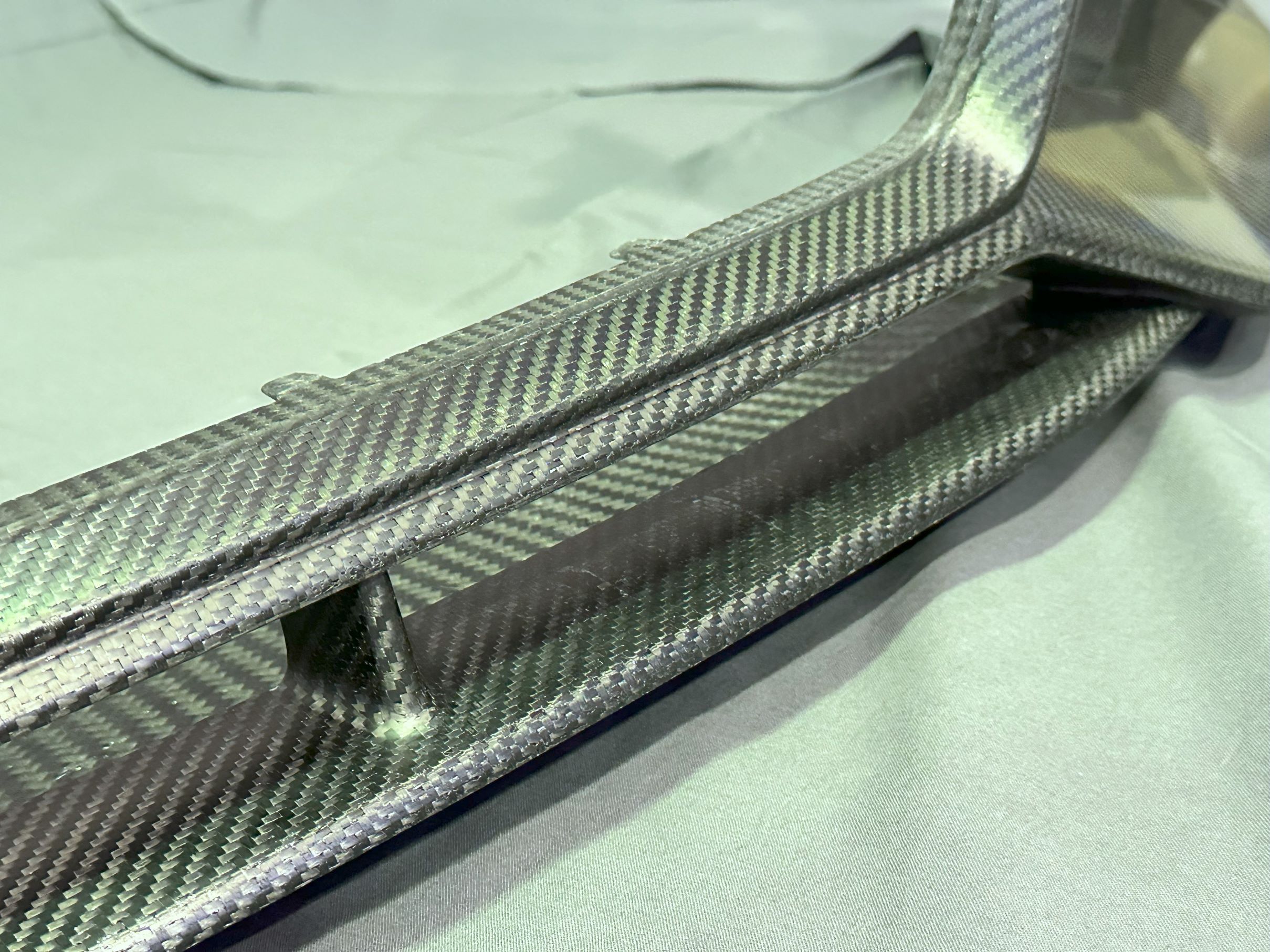 Dry-carbon F Bumper Audi TTRS 8S PreFL
