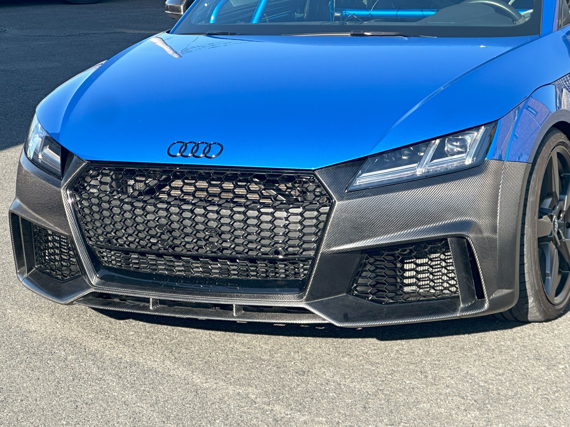Dry-carbon F Bumper Audi TTRS 8S PreFL