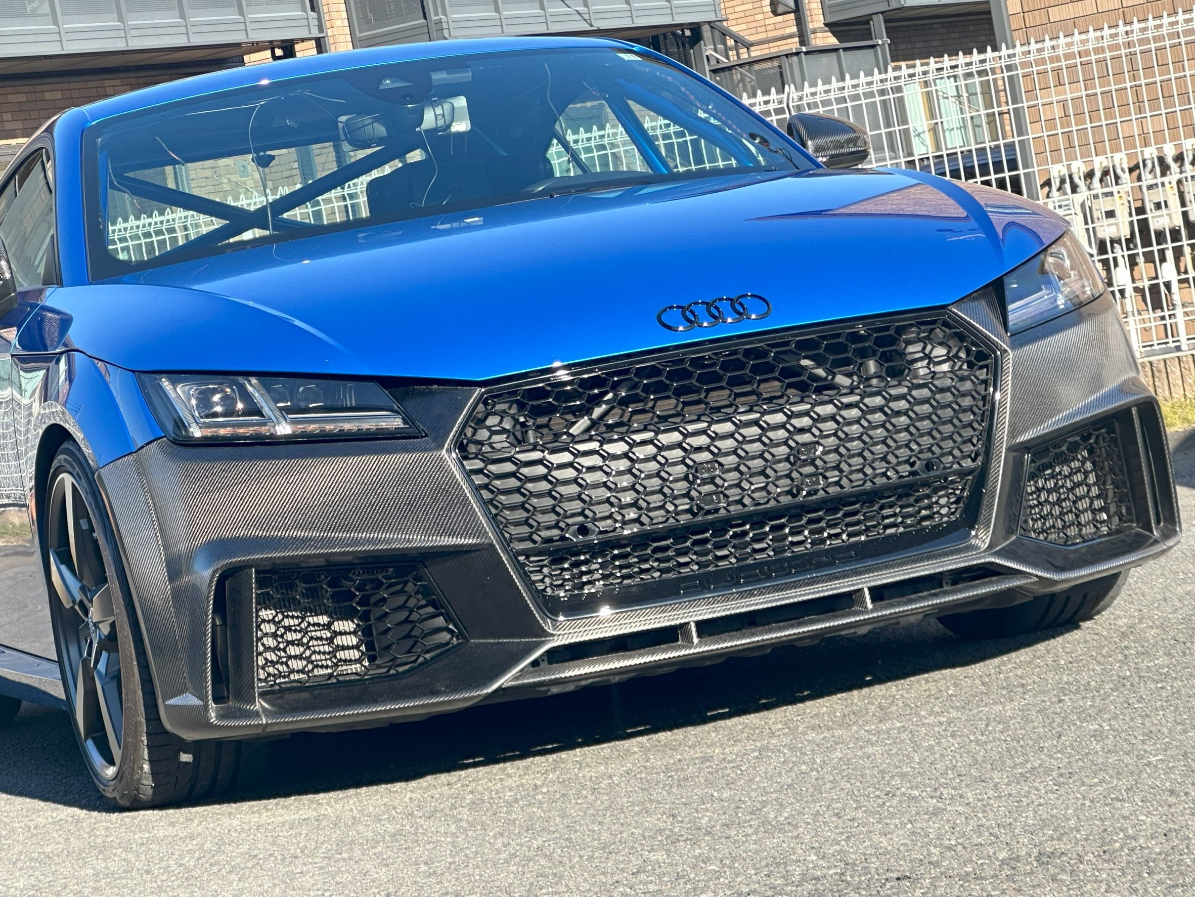 Dry-carbon F Bumper Audi TTRS 8S PreFL