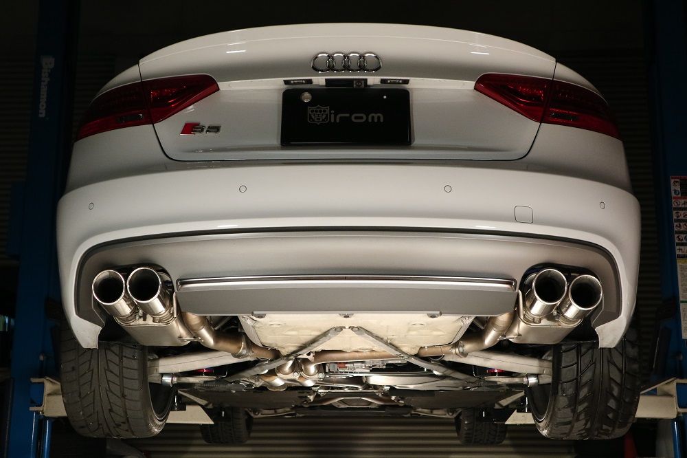 AUDI S5 B8.5  3.0T Soprtuback / with valve & x-pipe
バルブ付き＆Xパイプ